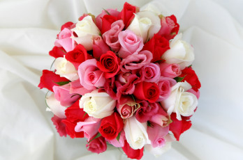 Картинка цветы букеты композиции розы эустома