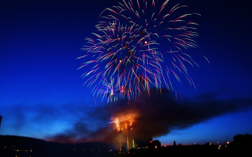 Картинка fireworks разное салюты фейерверки фейерверк ночь