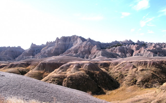 Обои картинки фото badlands, national, park, south, dakota, usa, природа, горы, парк, сша, дакота, национальный