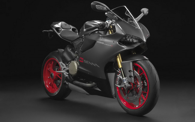 Обои картинки фото мотоциклы, ducati, senna, tribute, f1