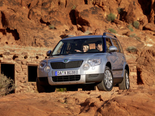 обоя автомобили, skoda, yeti, 2009г