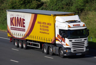 обоя scania r440, автомобили, scania , выставка, улица, тягач, седельный, грузовик, тяжелый