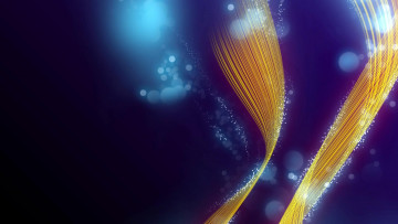 Картинка 3д+графика абстракция+ abstract блики пятна изгибы ленты полосы