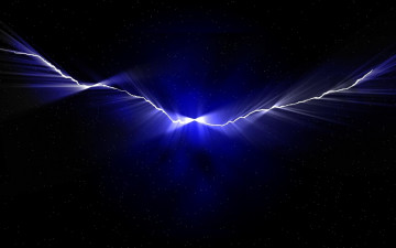 Картинка 3д+графика абстракция+ abstract свечение звезды трещина космос