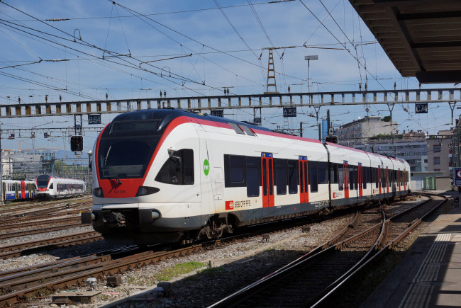 Обои картинки фото техника, поезда, железная, дорога, локомотив, состав