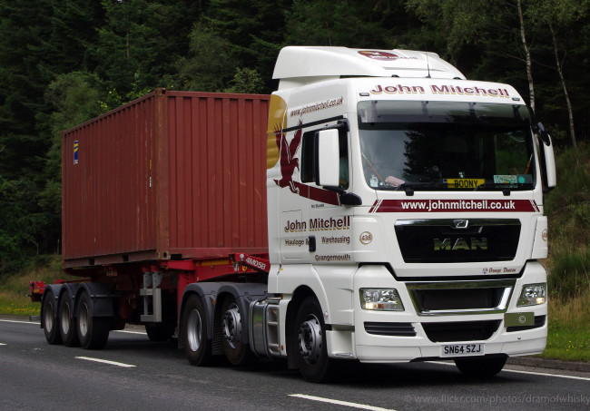 Обои картинки фото man tgx, автомобили, man, тяжелый, тягач, седельный, грузовик