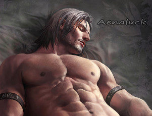 Картинка рисованное люди спит секси торс тело мужчина