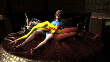 Картинка 3д+графика фантазия+ fantasy драк фон взгляд девушки