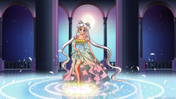 Картинка аниме sailor+moon kuzakawe maron арт tsukino usagi sailor moon девушка