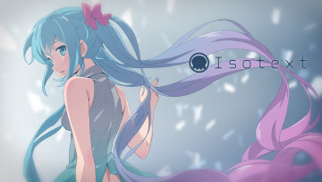 Картинка аниме vocaloid девушка арт kanzaki hiro hatsune miku