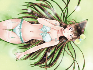 обоя аниме, detective conan,  magic kaito, mouri, ran