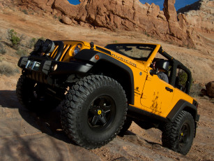 обоя jeep wrangler traildozer concept 2012, автомобили, jeep, 2012, concept, traildozer, wrangler