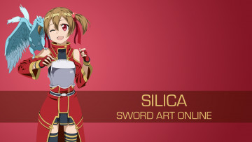 Картинка аниме sword+art+online девушка взгляд фон