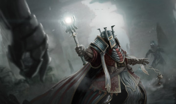 Картинка фэнтези маги +волшебники маг существа магия шлем