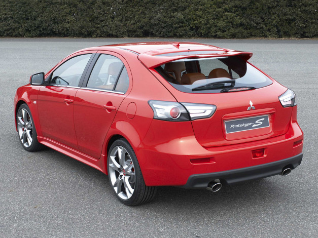 Обои картинки фото mitsubishi prototype-s concept 2008, автомобили, mitsubishi, prototype-s, concept, 2008