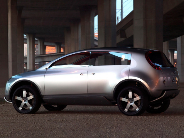 Обои картинки фото nissan actic concept 2004, автомобили, nissan, datsun, actic, concept, 2004