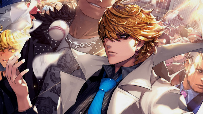 Обои картинки фото аниме, furyou michi gang road, парень