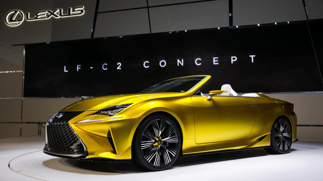 Обои картинки фото lexus lf-c2 concept 2014, автомобили, выставки и уличные фото, lexus, lf-c2, concept, 2014