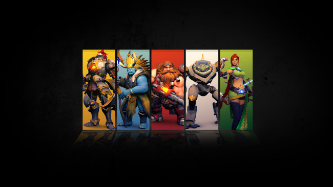 Обои картинки фото paladins, видео игры, action, шутер, онлайн