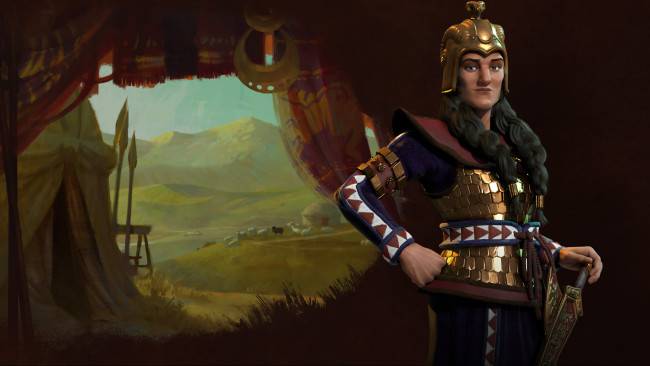 Обои картинки фото sid meier`s civilization vi, видео игры, персонаж