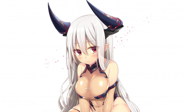 Обои картинки фото аниме, granblue fantasy, colo, mag-chan