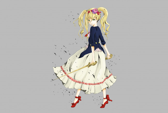 Обои картинки фото аниме, kuroshitsuji, elizabeth, ethel