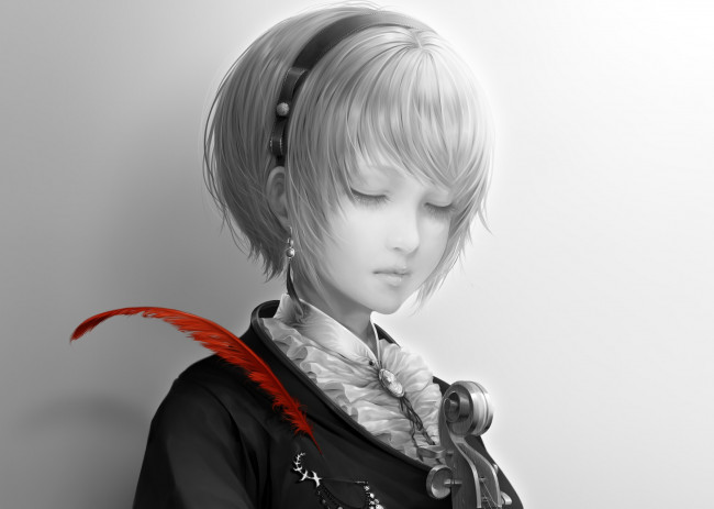 Обои картинки фото аниме, unknown,  другое, девушка