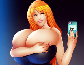 Картинка векторная+графика девушки+ girls фон взгляд девушка