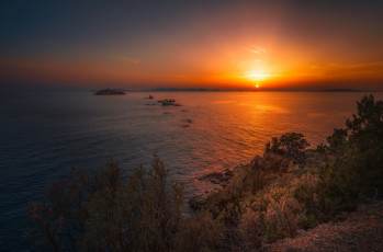 Картинка природа восходы закаты простор