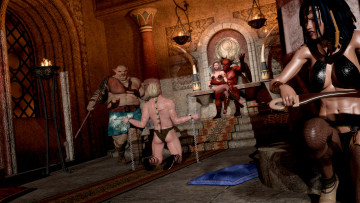 Картинка 3д+графика фантазия+ fantasy демоны взгляд фон