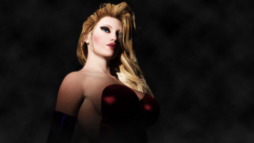 Картинка 3д+графика люди+ people фон взгляд девушка