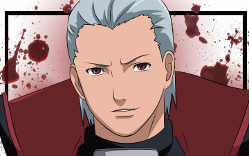 Картинка аниме naruto shinobi шиноби бессмертный хидан akatsuki hidan ниндзя immortal