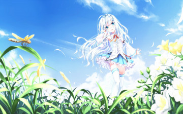 Картинка аниме пейзажи +природа kuuki shoujo