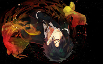 Картинка аниме touken+ranbu танец мечей