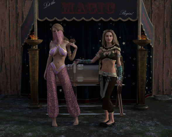 Обои картинки фото 3д графика, люди , people, взгляд, фон, девушка