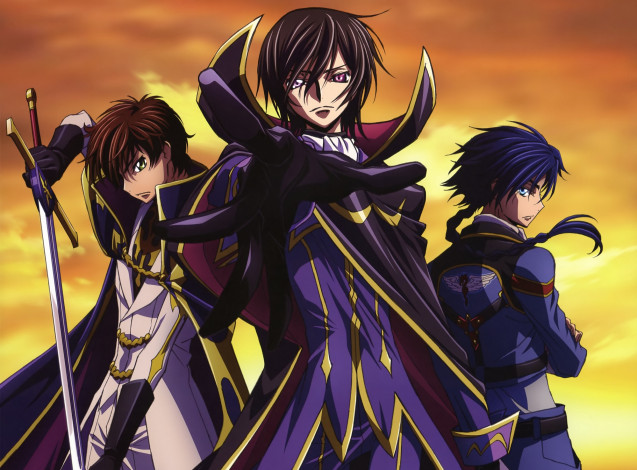 Обои картинки фото аниме, code geass, код, гиасс