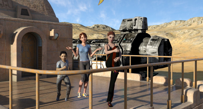 Обои картинки фото 3д графика, фантазия , fantasy, фон, девушка, взгляд