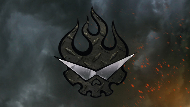 Обои картинки фото аниме, tengen toppa gurren-lagann, череп