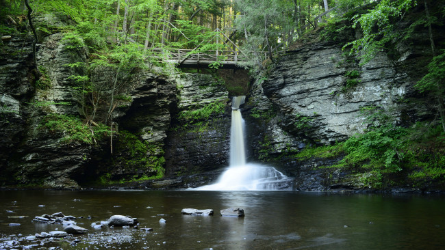 Обои картинки фото природа, водопады, простор