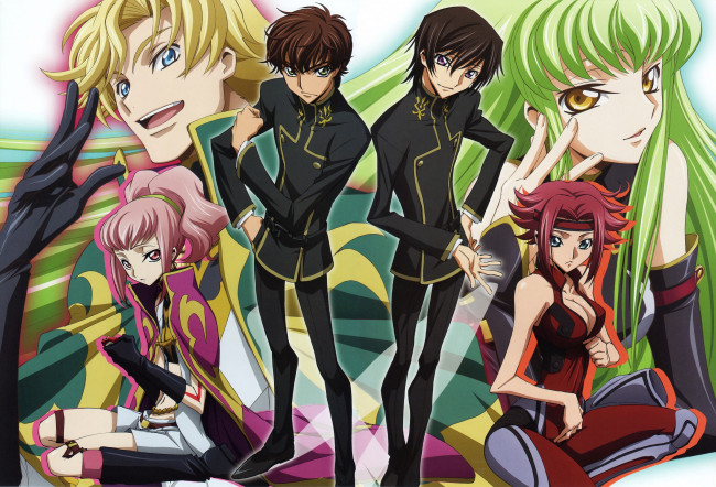 Обои картинки фото аниме, code geass, код, гиасс