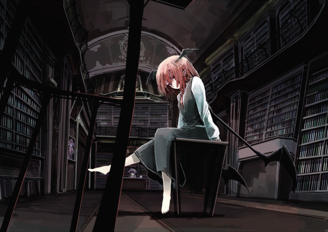 Обои картинки фото аниме, touhou