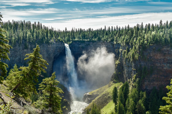 Картинка природа водопады простор