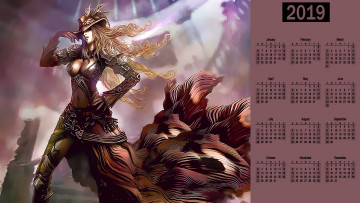Картинка календари фэнтези женщина