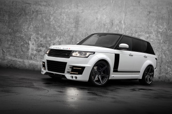 обоя автомобили, range rover, lumma