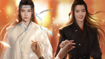 Картинка рисованное кино +мультфильмы the untamed неукротимый повелитель чэньцин мосян тунсю mo dao zu shi магистр дьявольского культа