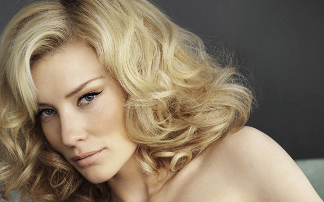 Обои картинки фото девушки, cate blanchett, актриса, блондинка, лицо