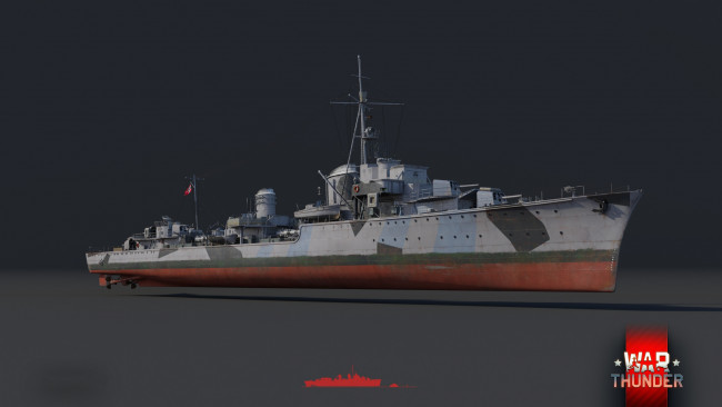 Обои картинки фото видео игры, war thunder, корабль