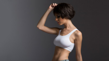 Картинка девушки -+брюнетки +шатенки красивая девушка