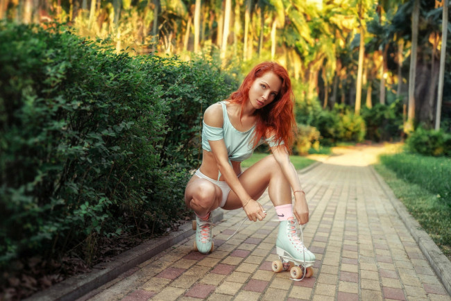 Обои картинки фото anna battle, девушки, anna, battle