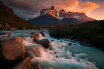 Картинка 3д+графика природа+ nature пейзаж